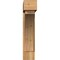 Ekena Millwork Thorton Block Rough Sawn Bracket w/ Offset Brace, Western Red Cedar, 8"W x 32"D x 38"H BKT0806X32X38THR05RWR - alternate 3